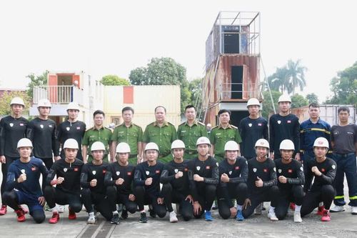 Đội tuyển Bộ Công an Việt Nam tham gia Giải vô địch thế giới về chữa cháy và cứu nạn, cứu hộ