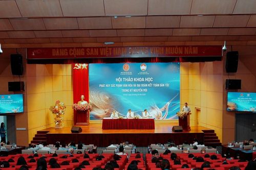 TKV dự Hội thảo khoa học 'Văn hóa và đại đoàn kết dân tộc trong kỷ nguyên mới'