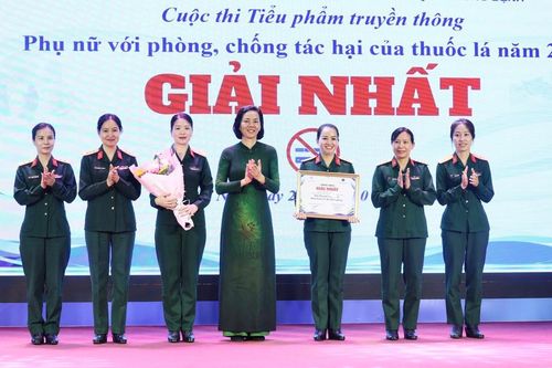 20 tác phẩm đoạt giải Cuộc thi Tiểu phẩm truyền thông 'Phụ nữ với phòng, chống tác hại của thuốc lá' năm 2026