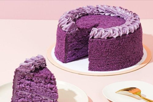 Ube Cake - Chiếc bánh kem tím mộng mơ của Philippines