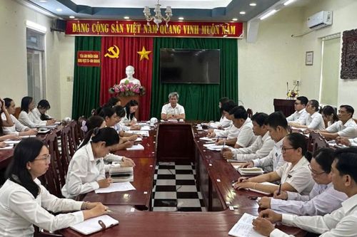 Đẩy mạnh tháo gỡ án tồn và siết chặt kỷ cương