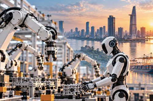 Thị trường robot công nghiệp Việt Nam dự báo tăng trưởng kép 12,88% đến năm 2031