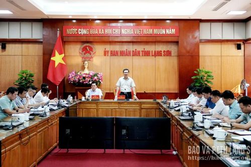 Lãnh đạo UBND tỉnh làm việc với một số cơ quan của tỉnh