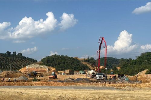 Ðiều phối nguồn vật liệu, thúc đẩy tiến độ các dự án trọng điểm