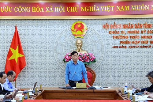 HĐND tỉnh Lâm Đồng xem xét nhiều dự thảo nghị quyết