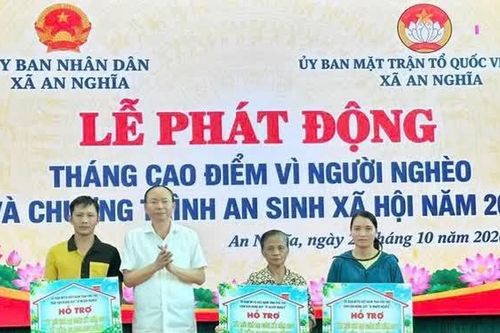 An Nghĩa học và làm theo Bác