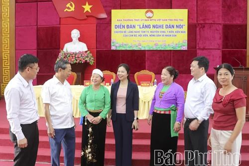 Lắng nghe dân nói phải gắn với giải quyết kiến nghị từ cơ sở