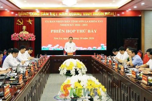 Phiên họp thứ bảy, UBND tỉnh Sơn La khóa XVI