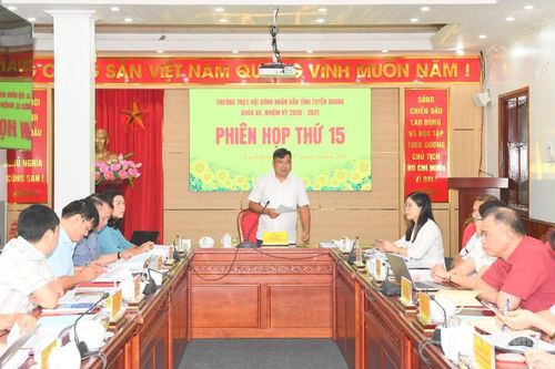 Chuẩn bị tốt các nội dung trình tại Kỳ họp thứ sáu Hội đồng nhân dân tỉnh