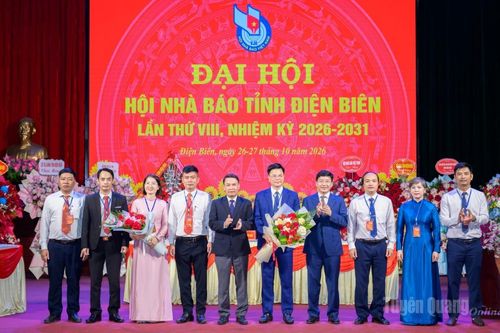 Đại hội Hội Nhà báo tỉnh Điện Biên lần thứ VIII thành công tốt đẹp