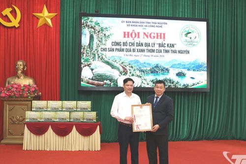 Công bố chỉ dẫn địa lý 'Bắc Kạn' cho sản phẩm bí xanh thơm