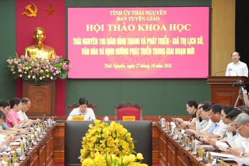 Phát huy giá trị lịch sử, văn hóa, tạo động lực phát triển Thái Nguyên