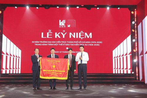 Trường Đại học Kiến trúc TP.HCM: 50 năm vun đắp di sản, kiến tạo tương lai
