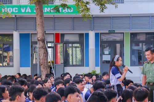 Cục Cảnh sát hình sự tuyên truyền phòng, chống vi phạm pháp luật trong trường học