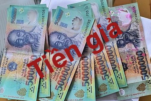 Lại xuất hiện 2 loại tiền giả polymer mệnh giá 500.000 đồng và 50.000 đồng