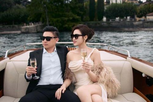 Một năm về chung nhà của Hoa hậu Đỗ Thị Hà và thiếu gia Sơn Hải: Chồng kín tiếng nay thường xuyên xuất hiện bên vợ