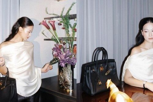 Hoa hậu Vĩnh Long từng đăng quang quốc tế, mang túi Hermès gần 1 tỷ đồng dự sự kiện