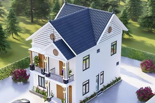5 mẫu nhà 2 tầng mái Thái phổ biến nhất hiện nay