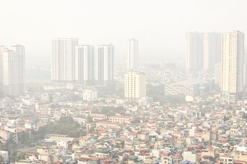 Nhiều khu vực Hà Nội ô nhiễm không khí ở mức rất xấu