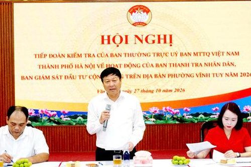 Phát huy vai trò giám sát của nhân dân, nâng cao hiệu quả giải quyết kiến nghị