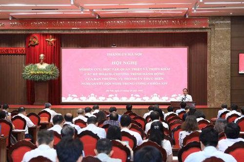 Hà Nội tiên phong đưa Nghị quyết Trung ương 4 thấm sâu vào cuộc sống