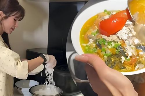 Học Diệp Lâm Anh cách nấu bún ốc chuẩn vị Hà Nội