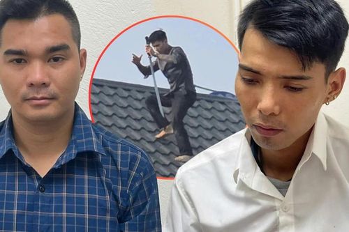 9 giờ căng não vận động hai kẻ cầm kiếm cố thủ trên nóc nhà đầu hàng