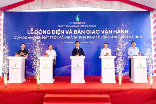 VinEnergo vận hành hệ thống điện mặt trời tại Hà Tĩnh