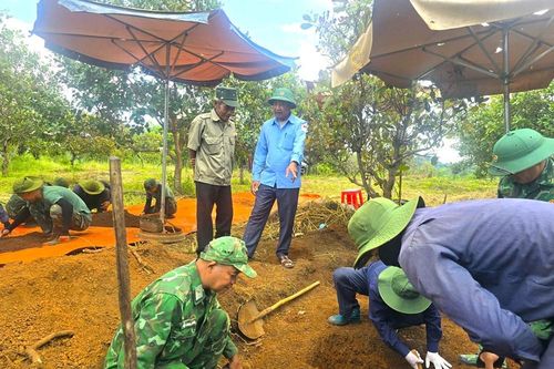 Gia Lai: Đã tìm thấy 16 hài cốt liệt sĩ tại khu vực biên giới xã Ia Dom