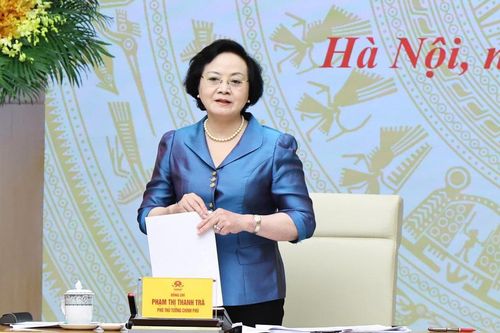 Phó Thủ tướng Phạm Thị Thanh Trà: Kiên định mục tiêu tăng trưởng hai con số, khẩn trương hoàn thiện vị trí việc làm