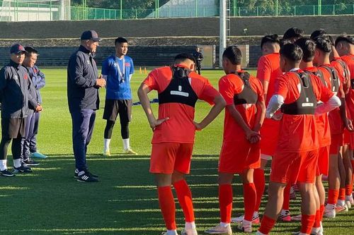 U17 Việt Nam thay đổi đối thủ ở trận đấu tập cuối cùng tại Hàn Quốc
