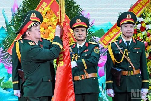 Đại tướng Nguyễn Trọng Nghĩa dự Lễ kỷ niệm 60 năm Ngày truyền thống Học viện Kỹ thuật Quân sự