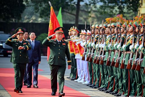 Đại tướng Nguyễn Trọng Nghĩa dự Lễ kỷ niệm 60 năm Ngày truyền thống Học viện Kỹ thuật Quân sự