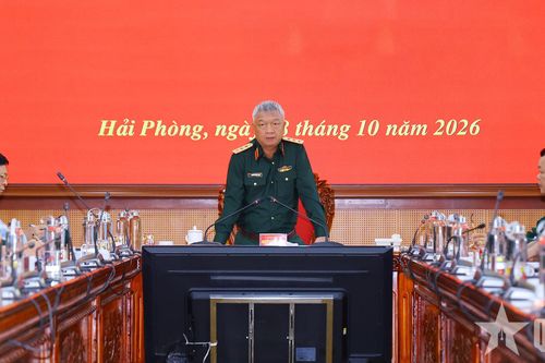 Thượng tướng Nguyễn Quang Ngọc làm việc với Quân khu 3 về thực hiện dự án kinh tế kết hợp quốc phòng
