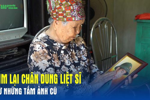 Tìm lại chân dung liệt sĩ từ những tấm ảnh cũ