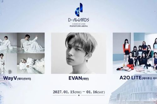 'D AWARDS 2027 in PARIS' bổ sung dàn line-up