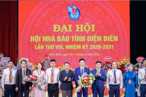 Đại hội Hội Nhà báo tỉnh Điện Biên lần thứ VIII: Trung thành, sáng tạo, trách nhiệm trong kỷ nguyên mới