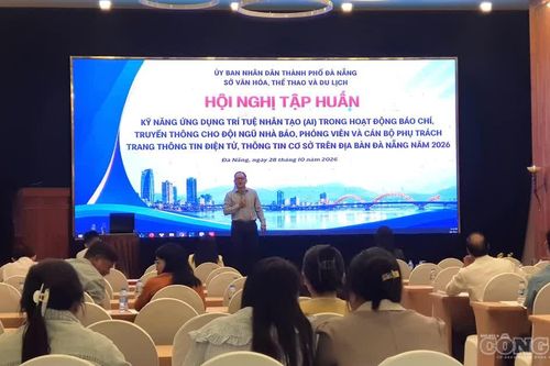 Đà Nẵng tập huấn kỹ năng ứng dụng AI trong hoạt động báo chí, truyền thông