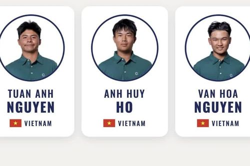 Ba golfer Việt Nam lần đầu tranh tài tại giải nghiệp dư hàng đầu châu Á - Thái Bình Dương