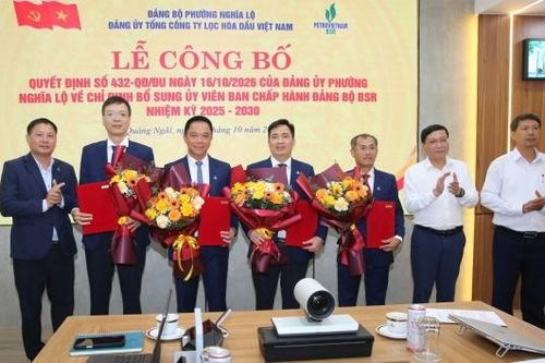 BSR kiện toàn Ban Chấp hành Đảng bộ nhiệm kỳ 2025-2030