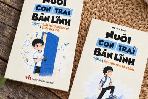 Vì sao 'Nuôi con trai bản lĩnh' trở thành bộ sách được nhiều cha mẹ tìm đọc?