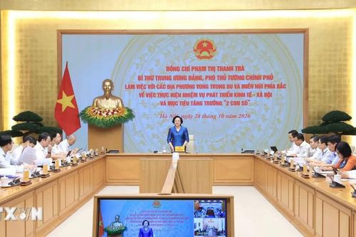 Vùng trung du và miền núi phía Bắc kiên định mục tiêu tăng trưởng hai con số