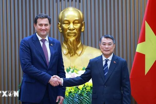 Thủ tướng Lê Minh Hưng tiếp Bộ trưởng Ngoại giao Cộng hòa Belarus