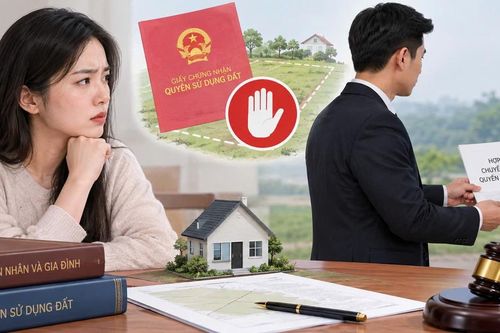 Đất mua trong thời kỳ hôn nhân, chồng đứng tên có được tự ý bán?