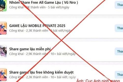 Cảnh báo mất tiền, lộ dữ liệu cá nhân khi tải trò chơi lậu
