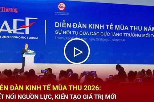 Diễn đàn Kinh tế Mùa thu 2026: Kết nối nguồn lực, kiến tạo giá trị mới