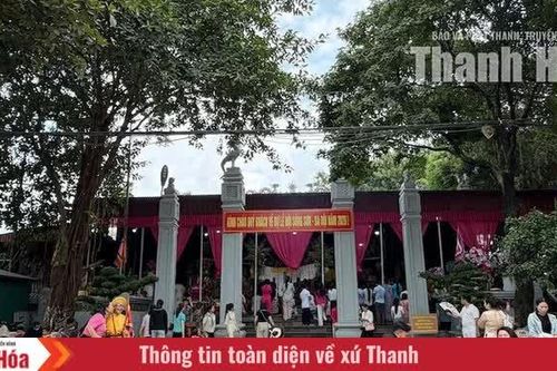 Đền Chín Giếng thu hút hàng nghìn du khách mỗi ngày