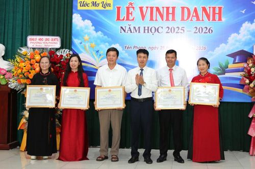 Quỹ Khuyến học Ước mơ lớn vinh danh 286 tập thể, cá nhân tiêu biểu