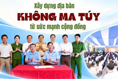 Xây dựng địa bàn không ma túy từ sức mạnh cộng đồng
