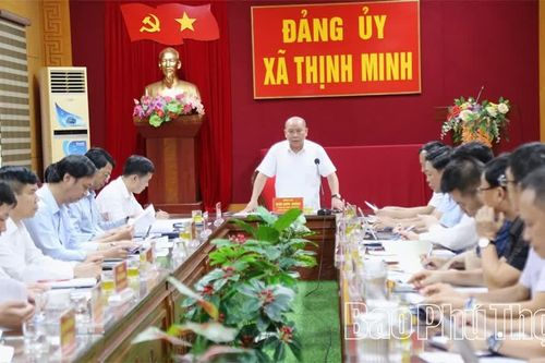 Tháo gỡ vướng mắc, đẩy nhanh tiến độ các khu công nghiệp Bình Phú, Thịnh Minh